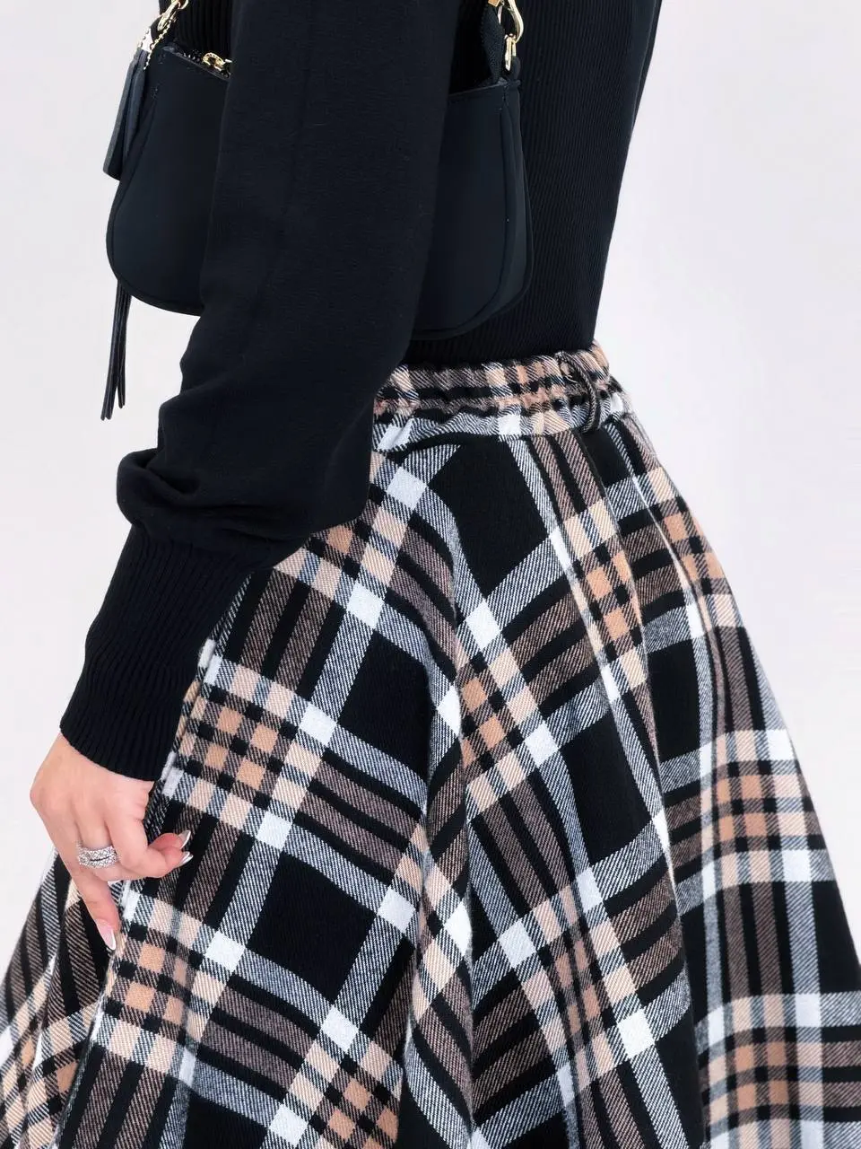 7615-دامن burberry